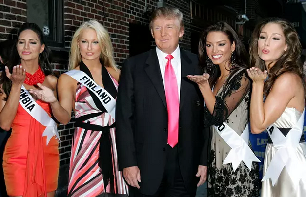 Ninni Laaksonen, a former Miss Finland in the Miss Universe competition that Trump once owned, alleged that he ‘grabbed my butt’ during a photo shoot